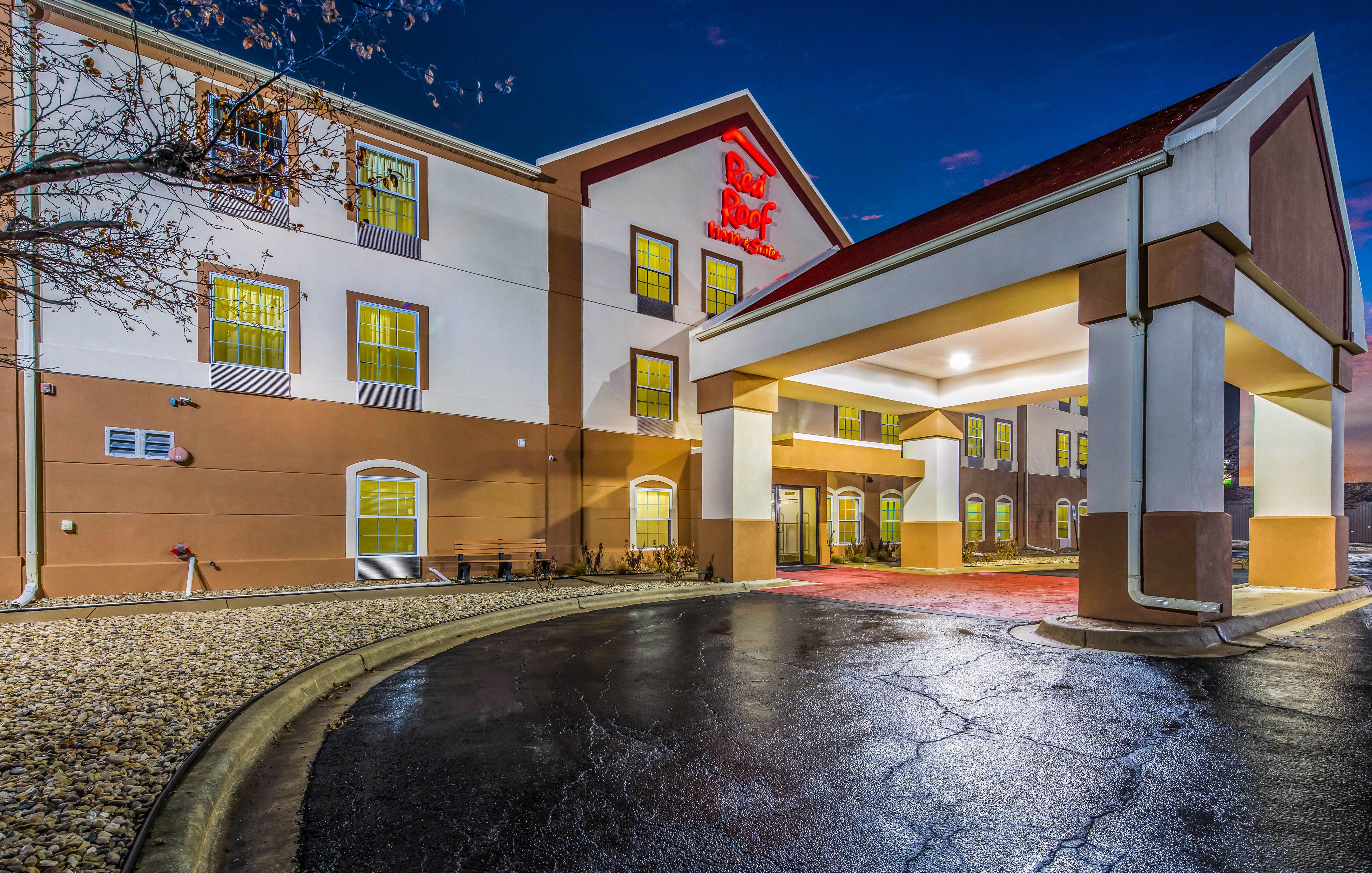 Red Roof Inn & Suites Monee Exterior foto