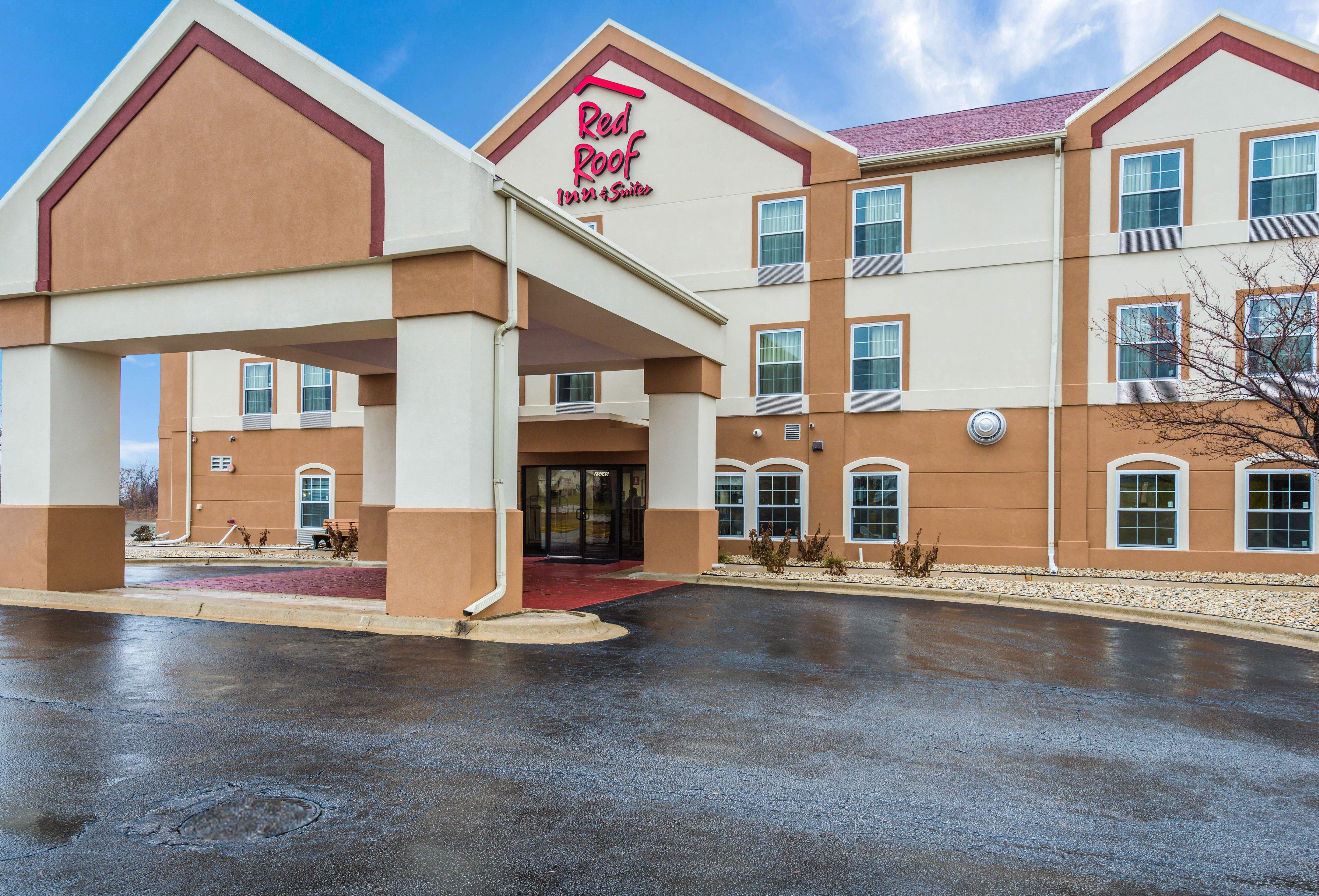 Red Roof Inn & Suites Monee Exterior foto