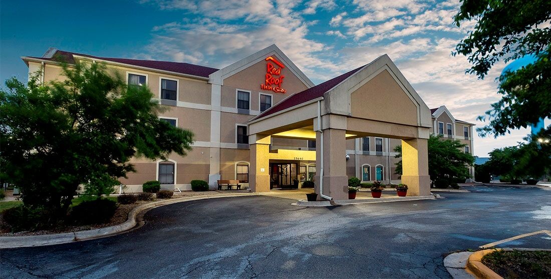 Red Roof Inn & Suites Monee Exterior foto
